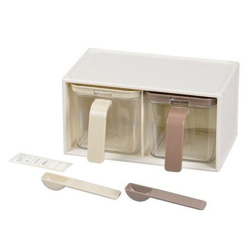 調味料入れ 640ml 2個組 ケース付き×2