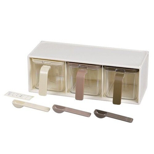 調味料入れ 640ml 3個組 ケース付き×2