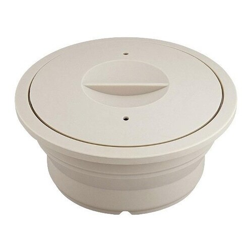 シリコンスチーマー 丸型 1.6L アイボリー