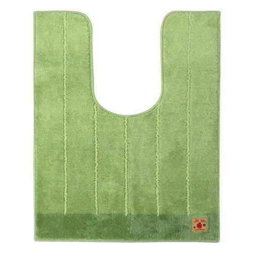 トイレマット 75×60cm 耳長 グリーン×2