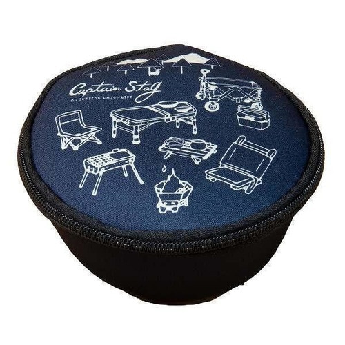 アウトドア シェラカップケース ネイビー