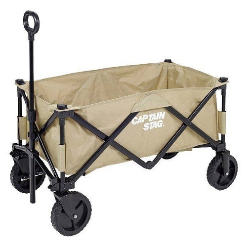 アウトドアワゴン キャリーカート ベージュ
