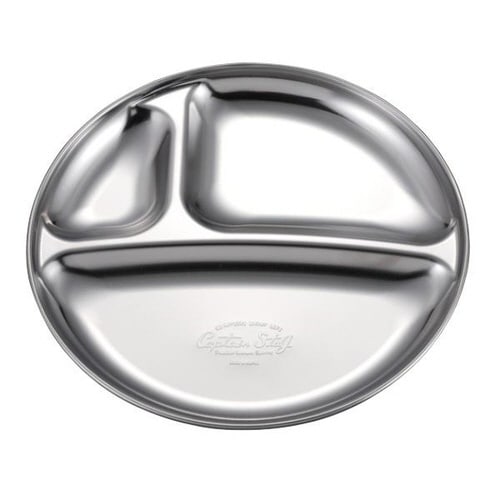 アウトドア 食器 お皿 19cm 仕切りプレート