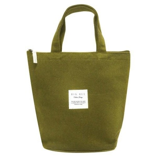 ランチバッグ 保冷 BigBee オリーブグリーン