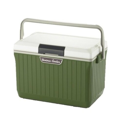 クーラーボックス 17L ホワイト×グリーン