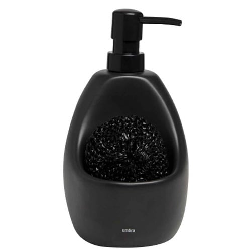 ディスペンサー キッチン 約590ml ブラック