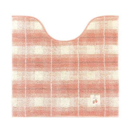 トイレマット 55×60cm ピンク