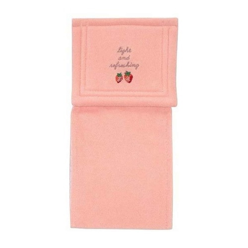 トイレットペーパーホルダーカバーフライスピンク×2