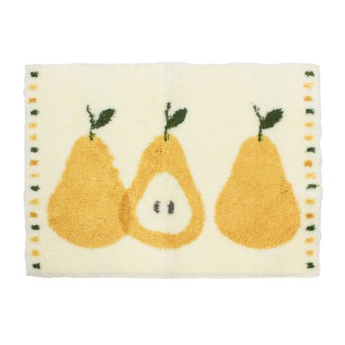 バスマット乾度良好ミネットカームイエロー×2