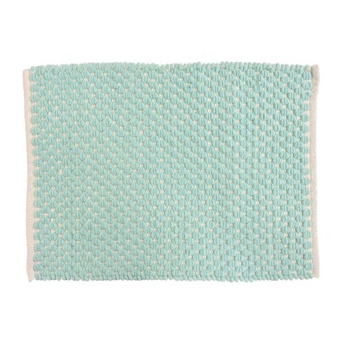 バスマット ポコモコトーン 45×60cm ブルー