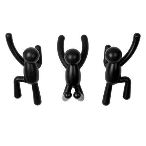 umbraアンブラフック3個入りブラック×2