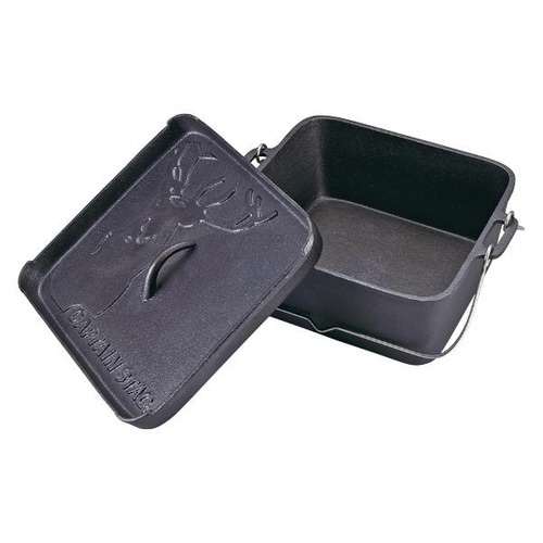 アウトドア ダッチオーブン 25cm 角型