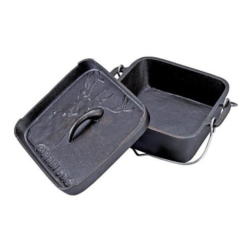 アウトドア ダッチオーブン 18cm 角型