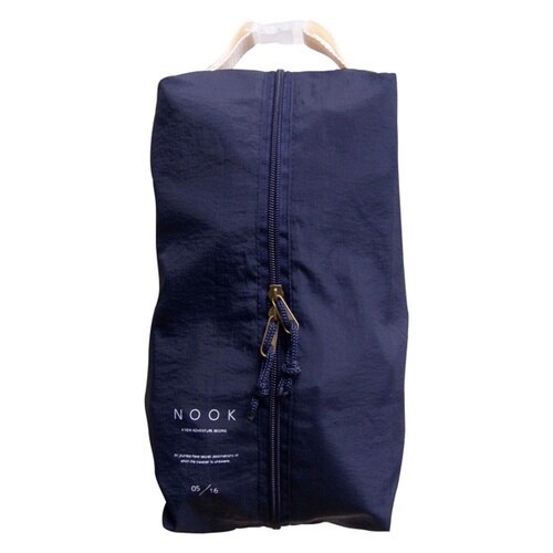 シューズケース トラベルバッグ ネイビー