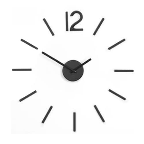 時計 シール 壁掛け umbra ブラック