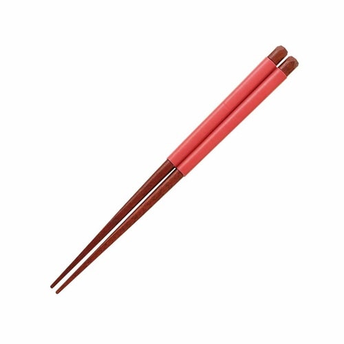 箸 18cm 21cm 23cm シリコン レッド