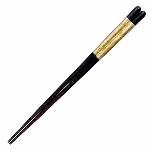 箸 21cm 23cm プレミアムアイ 黒