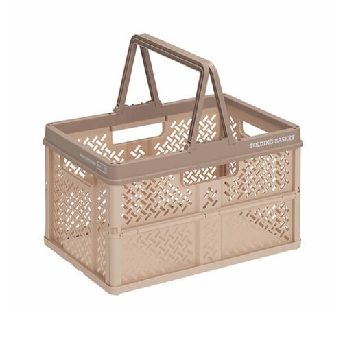 収納ボックス ベージュ×2