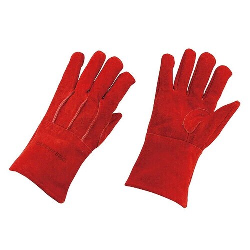 アウトドア 焚き火 グローブ Lサイズ レッド