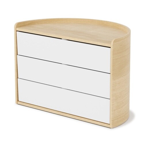 小物収納 ムーナ 回転式 ナチュラル