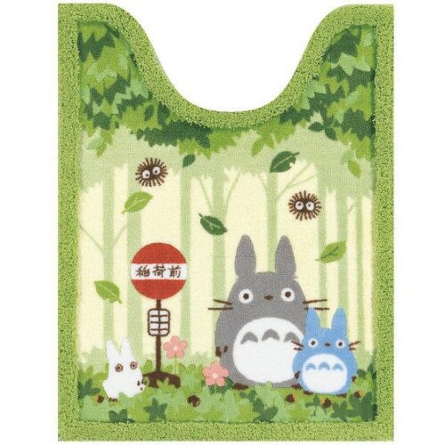 トイレマット 80×60cm グリーン