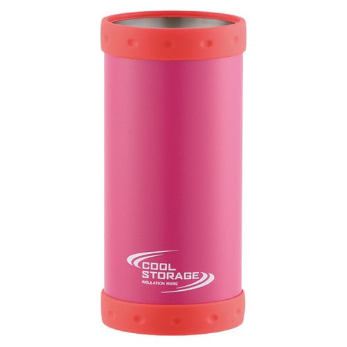 缶ホルダー500mlクールストレージピンク×2