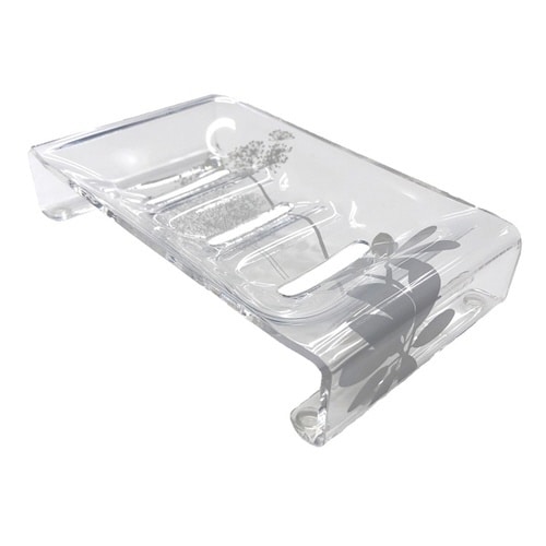 せっけん皿 サリナ 浴室用 クリア