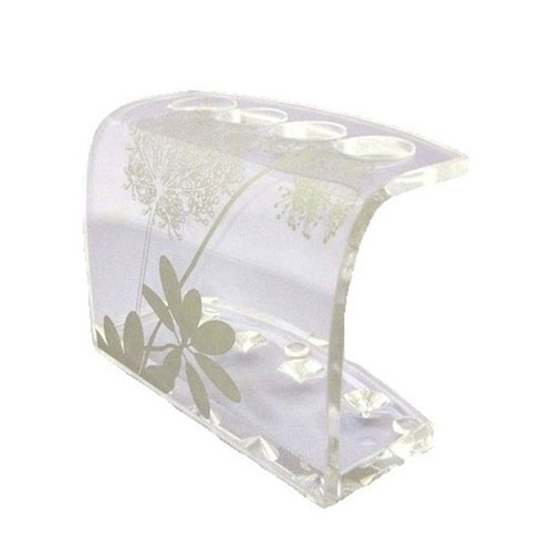 歯ブラシホルダーサリナ歯ブラシスタンドクリア×2