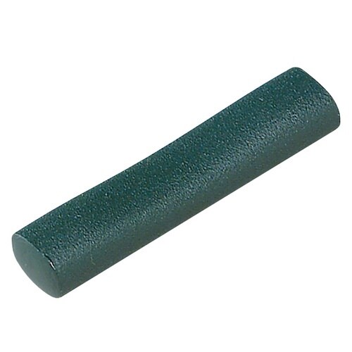 箸置き 6cm 乾漆 木製 天然木 箸置 緑