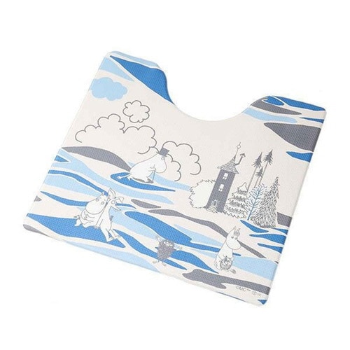 トイレマット 60×55cm デコボコ PVC×2