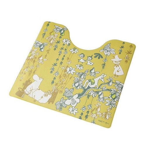 トイレマット 60×55cm ガーデン PVC×2