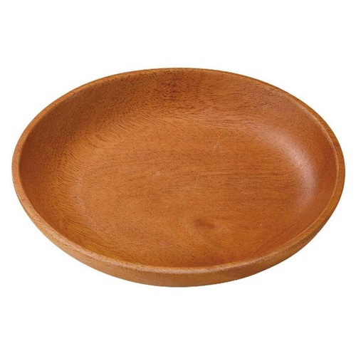 お皿 プレート 木製 アウトドア 直径16cm