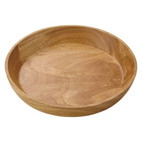 お皿 プレート 木製 アウトドア 深型×2