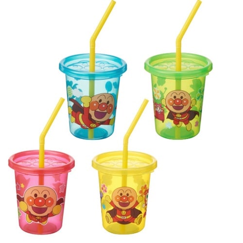 ストローカップ アンパンマン S 180ml 4個