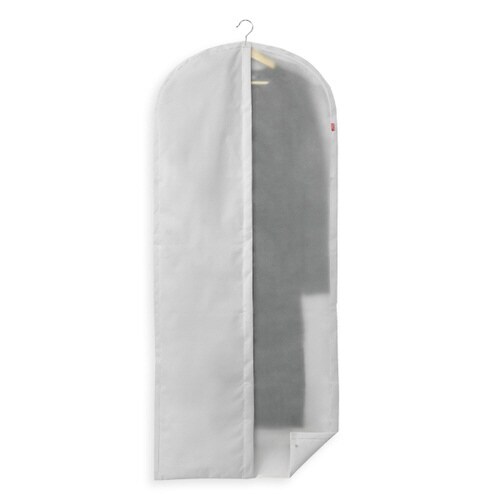 洋服カバー L 半透明 クローゼット ホワイト×2
