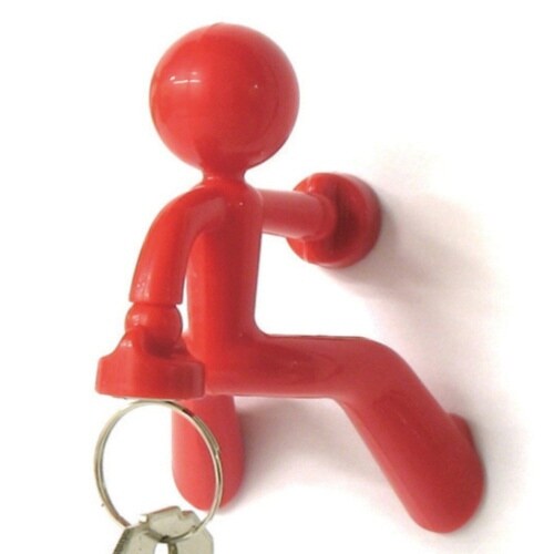 フック マグネット キーピート Peleg レッド