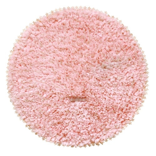 トイレマット 47cm×47cm ピンク×2