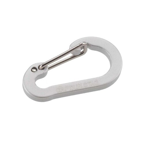 カラビナ キーホルダー アウトドア シルバー