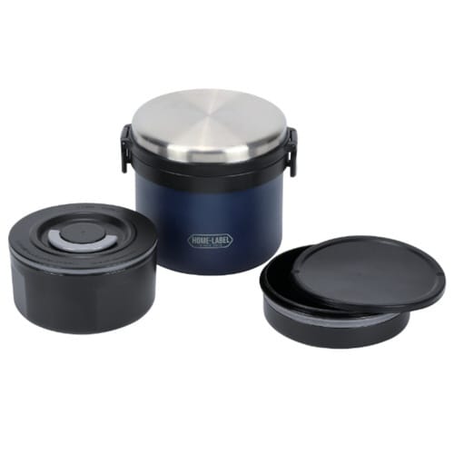 弁当箱 保温 730ml 保温弁当箱 ネイビー