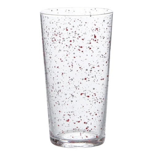 タンブラー M 360ml ガラス ピンク×2