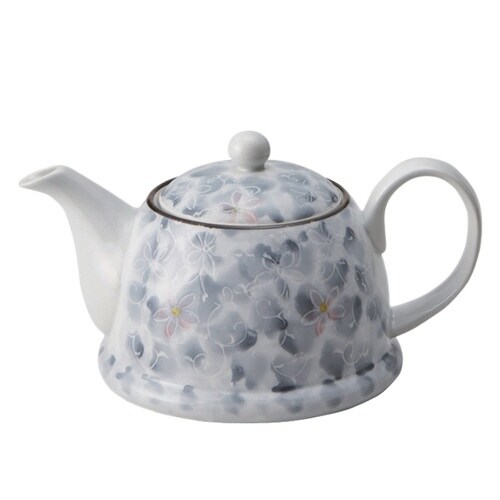 急須 430ml 墨小花 ポット ティーポット