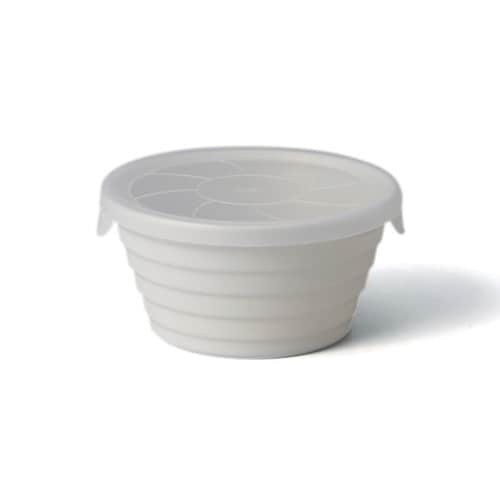 保存容器 抗菌 270ml デリボックス ホワイト