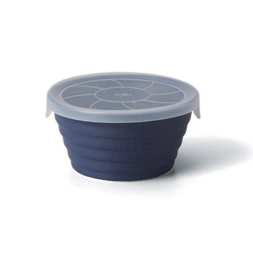 保存容器 抗菌 270ml デリボックス ネイビー