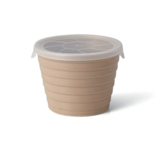 保存容器 抗菌 330ml デリボックス ベージュ