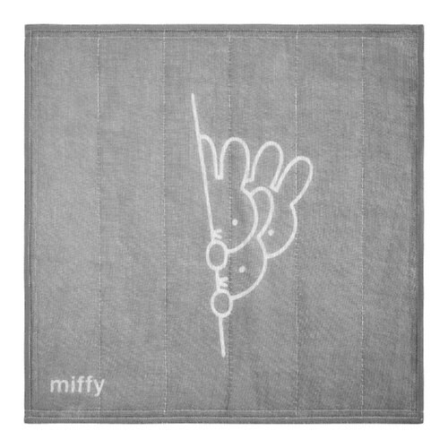 かや織ふきん 同柄3枚セット のぞきミッフィー