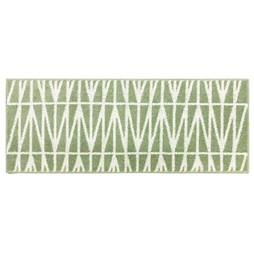 キッチンマット 北欧 シンプル グリーン