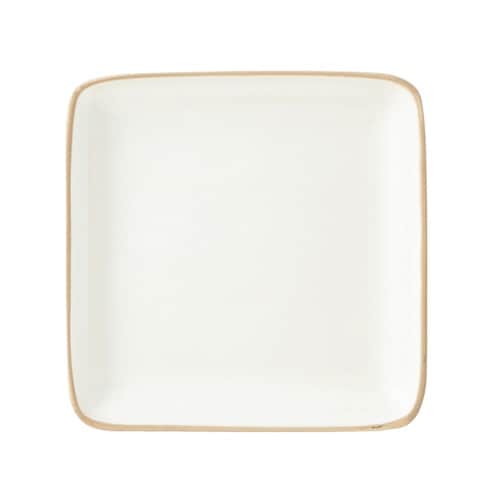 プレート 14cm スクエアプレート ホワイト