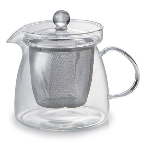 ティーポット 800ml 茶こし付き 耐熱ガラス