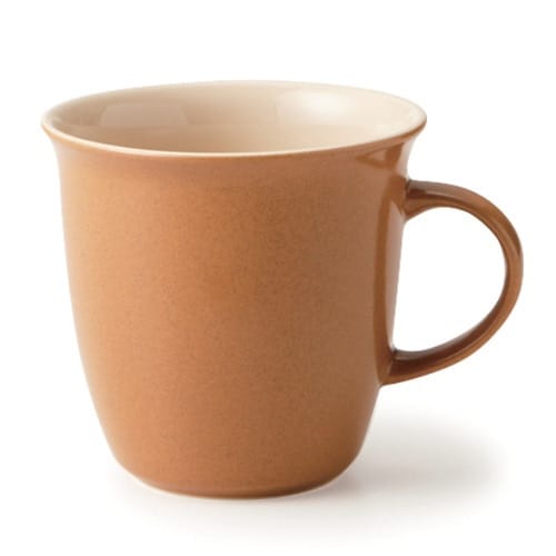 マグカップ 320ml ライトブラウン×2