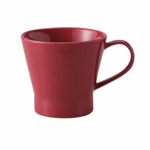 マグカップ 350ml HINATA 陶器 レッド